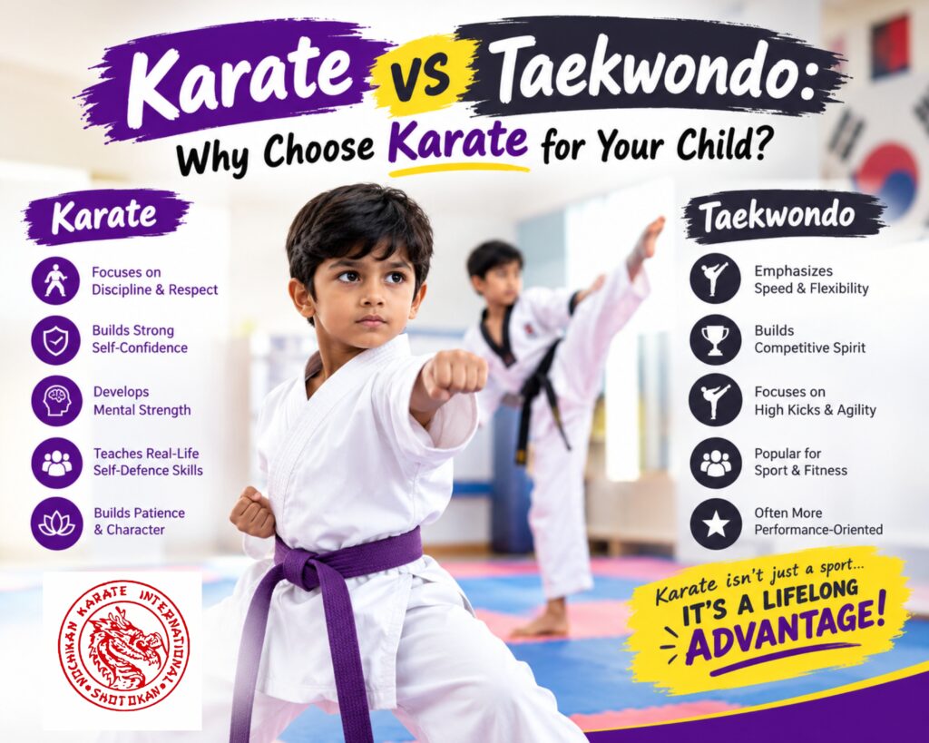 Kar‍at⁠e vs Taekwondo