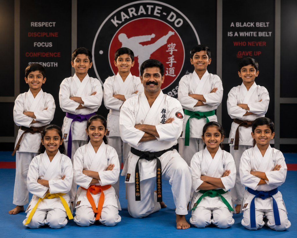 How Karate Helps Children Overcome Fear
